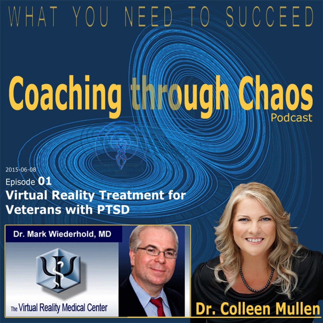 virtual reality for helping anxiety and combat trauma - interview on podcast